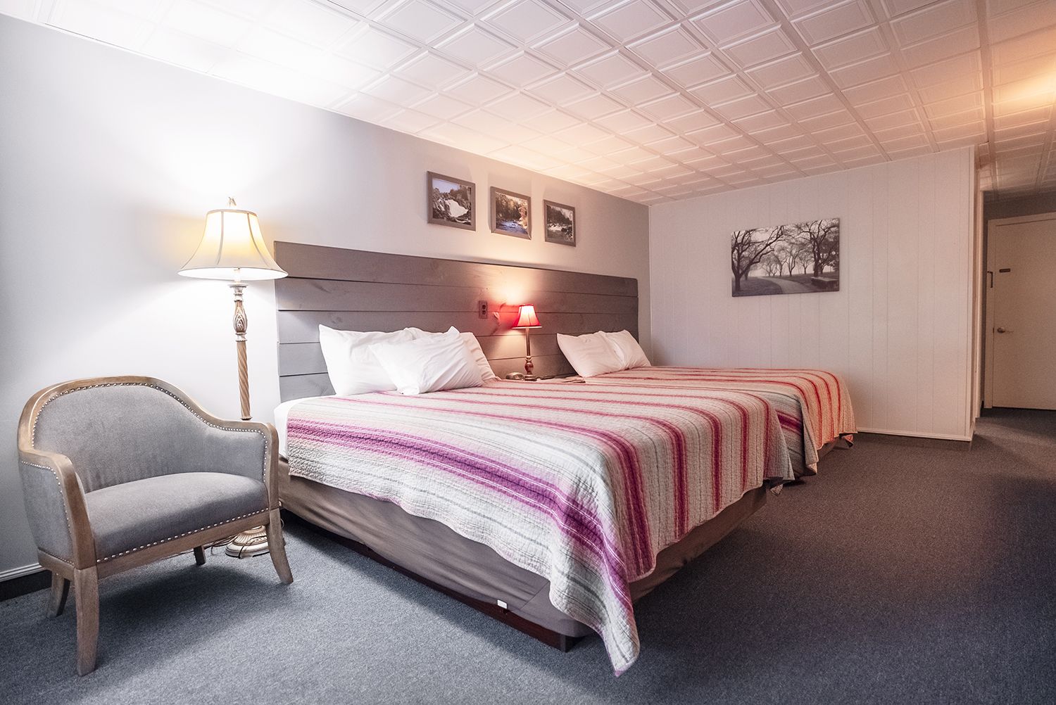 Queen and Double Bed 102 at Scenic Inn