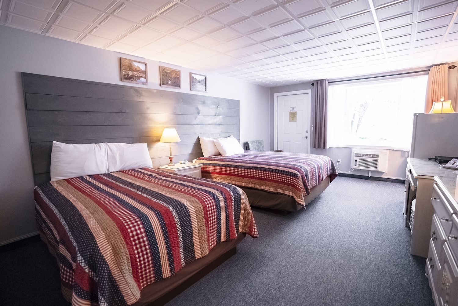 Queen and Double Bed 103 at Scenic Inn